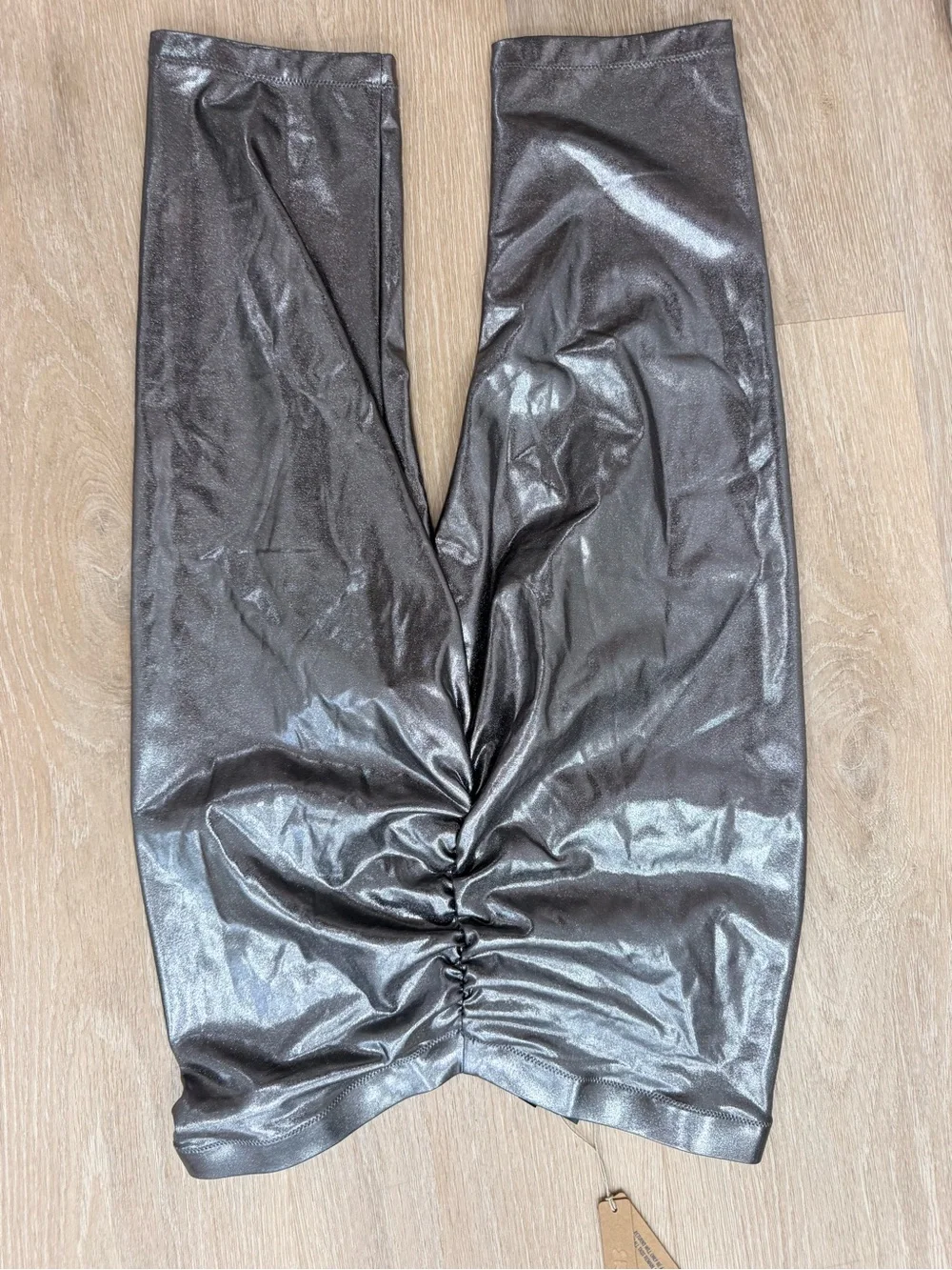 SKIMS shiny metallic